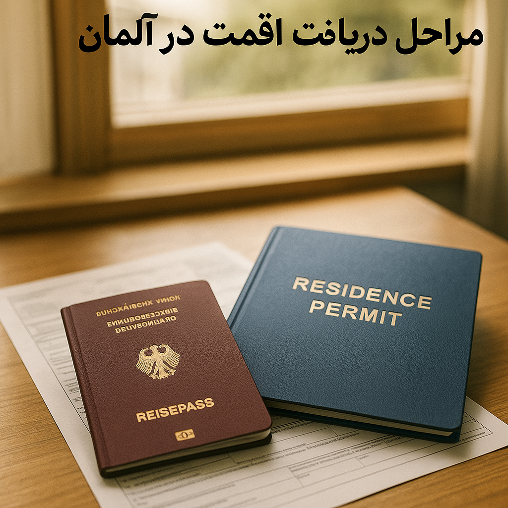 مراحل دریافت اقامت در آلمان