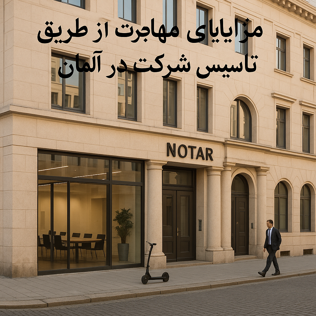 مزایای مهاجرت از طریق تأسیس شرکت در آلمان